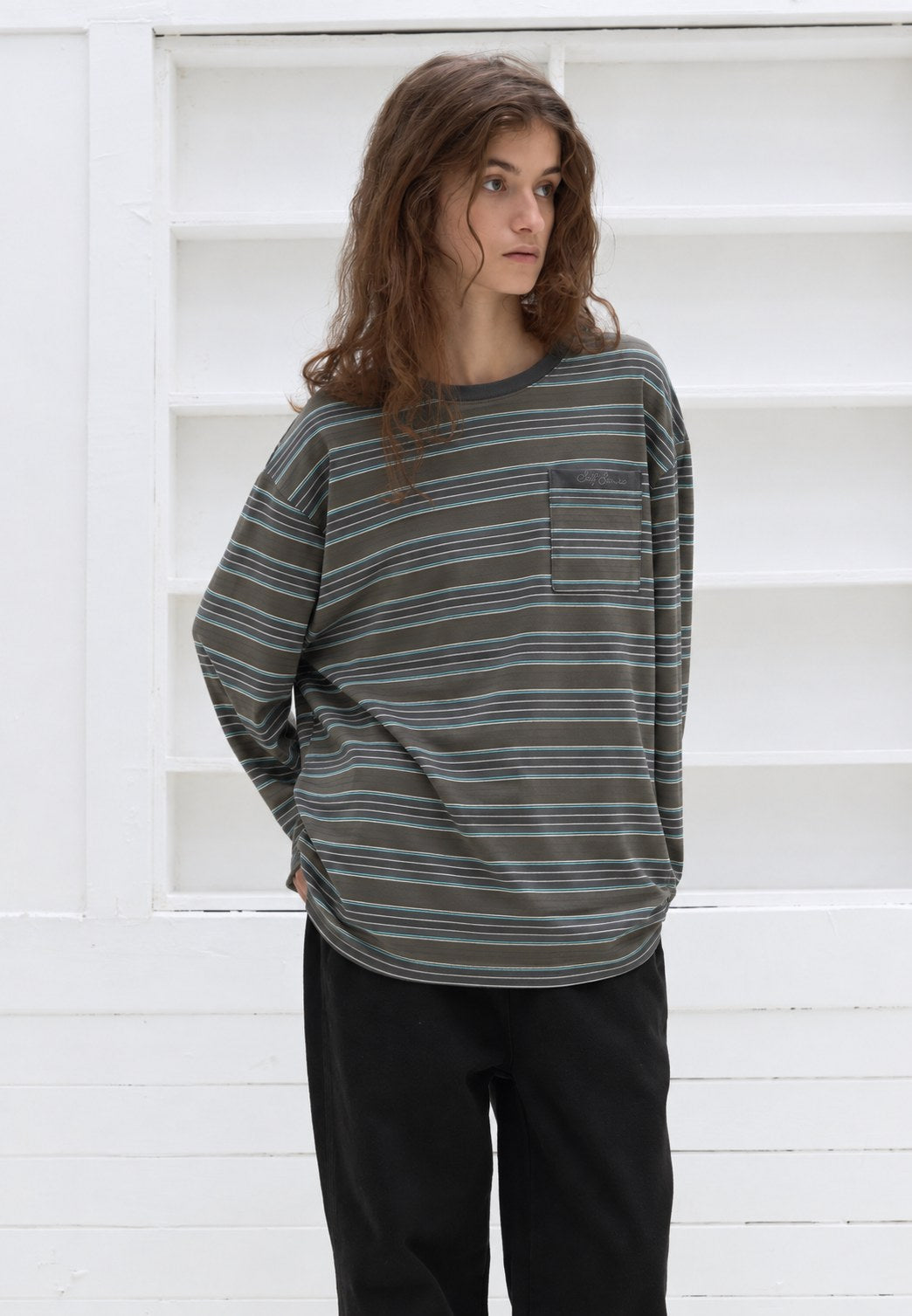 Striped Pocket Tee